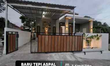 Rumah Baru Tepi Aspal 500 meter ke Wisata Lava Bantal, Berbah, Sleman