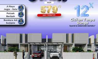 Jual Rumah Industrial Modern Lokasi Strategis di Jogja dekat jl.jogja