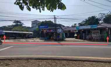 Jual Rumah Usaha di Pinggir Jalan Propinsi di Kalimulya Depok