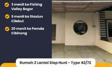 Rumah Bogor Cibinong Karadenan Terbaru Terbatas 2 Lantai Gaya Jepang