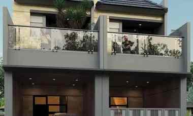 Rumah Karah Surabaya 2 Lantai Lebar 8, Pondasi Stroos Pile