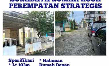 Rumah Dijual Karangan Babatan Wiyung Surabaya Rumah Hook Perempatan