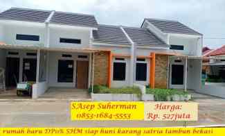 Dijual Rumah Baru SHM Siap Huni Karang Satria Tambun Bekasi No Banjir