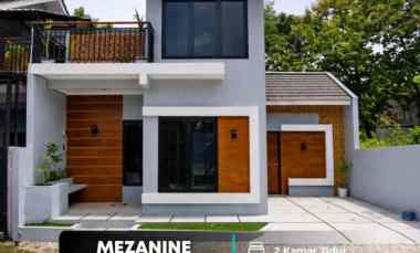 Rumah Cantik Mezanine 2 Lantai Mepet Balai Diklat Tamantirto