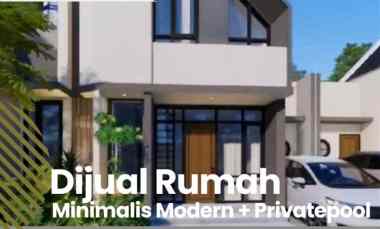 Minimalis Modern Private Pool Hidup Mewah dengan Harga Terjangkau