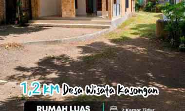 Rumah Luas Cocok untuk Pensiun di Kasongan, Bantul 1,2 km Desa Wisata