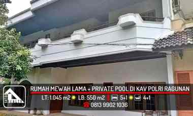 Rumah Dijual di Kav. Polri Ragunan, Pasar Minggu, Jakarta Selatan