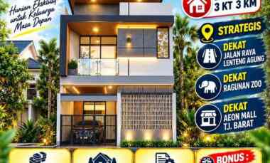 Dijual Rumah dalam Cluster di Kebagusan Pasar Minggu Jakarta Selatan