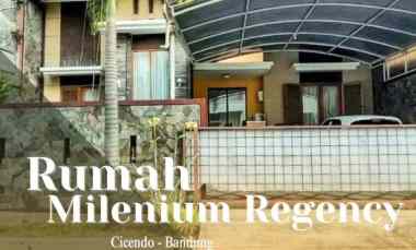 Rumah Full Furnish di Komplek Milenium Regency jl. Sukawarna Pajajaran