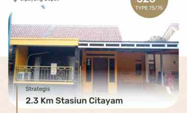 Dijual Rumah Depok dekat Stasiun Citayam, 300 meter ke Sman 12 Depok