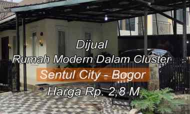 Dijual Segera Rumah Villa Eropa Sejuk Lokasi Sentul City Kab Bogor