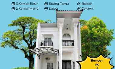 Rumah Clasic Style Cluster Kelapa 2 Wetan Ciracas Jakarta Timur