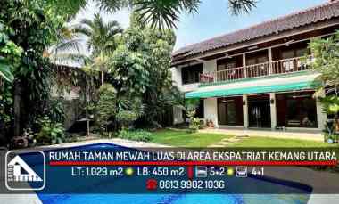Rumah Dijual di Kemang Utara, Bangka, Jakarta Selatan