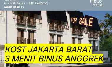 Rumah Kost Mewah Jakarta Barat Palmerah dekat Binus Anggrek