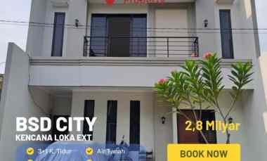 Rumah Dijual di Kencana Loka Ext BSD
