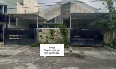Rumah 1 Lt, Siap Huni Kertajaya Indah, Tengah Kota, dekat GM, ITS, dll