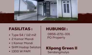 Hunian Nyaman Hook Klipang Green Sendangmulyo Tembalang