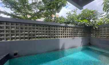 Rumah Mewah 3 Lt Privat Pool Areal Perumahan Elit Bintaro Indah