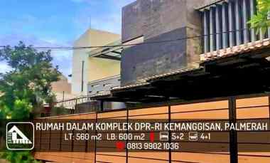 Rumah dalam Komplek DPR RI Kemanggisan, Palmerah, Jakarta Barat