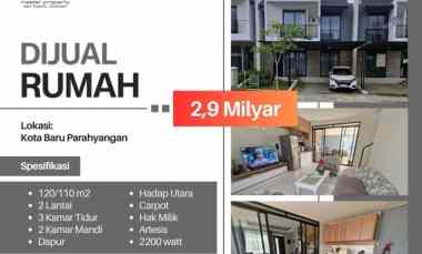 Rumah Dijual Cepat di KBP - Kota Baru Parahyangan, Bandung Barat