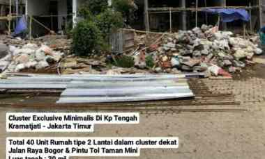 Cluster Exclusive Minimalis Kramatjati Jakarta Timur dekat Tol