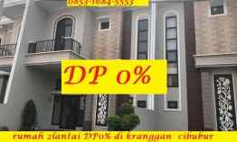 Rumah 2 lantai DP0 di Kranggan Jatikarya Cibubur Strategis Bebas Banji