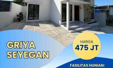 Rumah Minimalis Modern Siap Huni Idaman Masa Kini di Seyegan