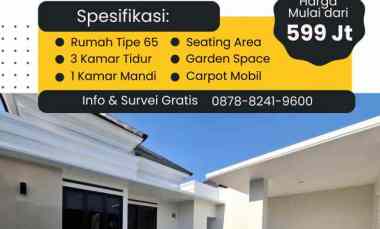 Rumah di Utara Ringin Purwomartani Kalasan One Gate Promo Big Sa