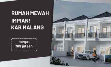 Rumah Mewah 2 Lantai dekat Pusat Perbelanjaan di Lawang Malang