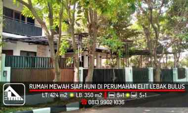 Rumah Siap Huni di Komplek Elit jl Karang Tengah Raya, Lebak Bulus