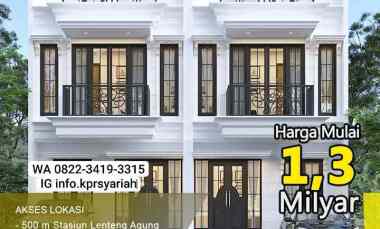 Hunian 2 lantai Rooftop Lenteng Agung Jagakarsa Jakarta Selatan