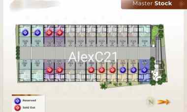 Dijual Rumah Cluster Baru Town House di Mampang Prapatan, Tegal Parang