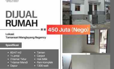 Rumah Dijual di Manglayang Regency