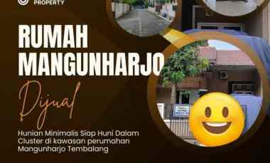 Rumah Minimalis Siap Huni dalam Cluster Mangunharjo Tembalang, dekat
