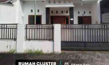 Rumah Cluster Tengah Kota Jogja Cuma 3 km ke Titik 0 Malioboro