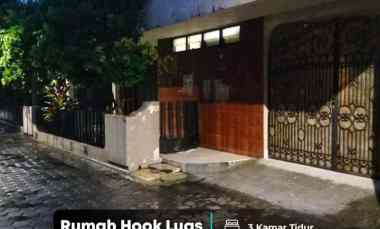 Rumah Hook Luas Tengah Kota dekat Wisata Tamansari Malioboro, Jogja