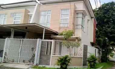 Jual Rugi Rumah Furnished Siap Huni Manyar Indah dekat Klampis MERR