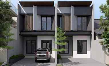 Rumah Manyar Jaya New Gress Minimalis Strategis Bagus Row Jalan Leba
