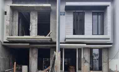 Rumah New Minimalis Manyar Kertoadi Bisa KPR Row Jalan 3,5 Mobil Nego