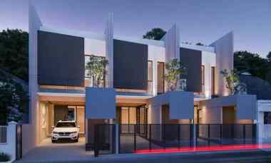 Rumah Manyar Tirtoasri Minimalis Modern, Layout Lega, ROW 4 Mobil