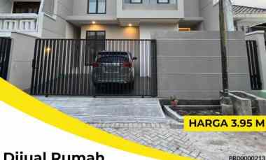 Dijual Rumah Manyar Tirtoasri Surabaya Timur Minimalis Baru Dua Lantai