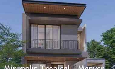 Rumah Baru Manyar Tirtoyoso Manyar Tirtoasri Surabaya Minimalis Tropis