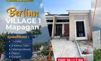 Rumah Murah di Berlian Village Mapagan 2Juta Sampai Serah Terima Kunci