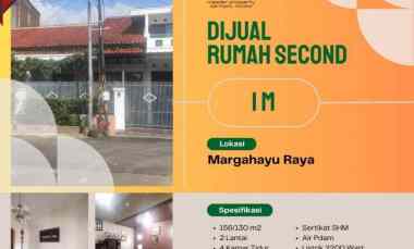 Dijual Cepat Rumah di Komplek Margahayu Raya, Rancasari Kota Bandung