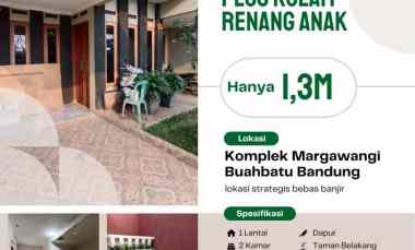 Rumah Murah sudah di Dak Cor Plus Kolam Renang Anak di Komplek Margawa