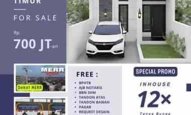 Rumah Dijual Medayu Utara Surabaya Desain Modern Bisa Kredit Inhouse