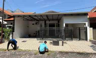 Rumah Modern Minimalis 1 Lantai di Medokan Asri Rungkut Surabaya TImur