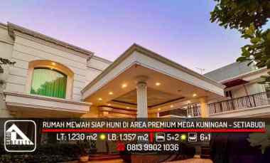 Rumah Mewah Siap Huni di Area Premium Mega Kuningan, Setiabudi