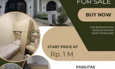 Kos Eksklusif 8 Kamar Dijual di Malang Kota dekat Universitas Brawijay