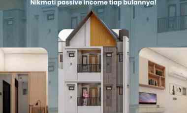 Jual Kost 8 Kamar Siap Huni dekat Kampus UB Malang Kota 1M